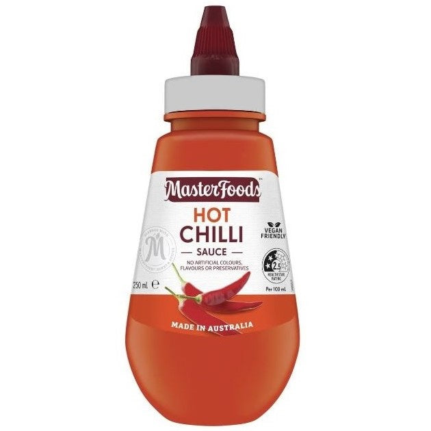 Masterfoods Hot Chilli Sauce 250ml