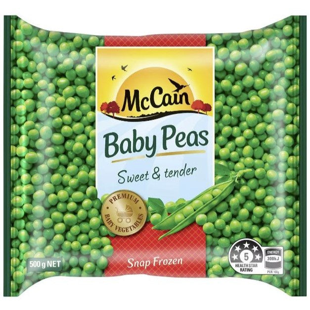 McCain Premium Baby Peas 500g