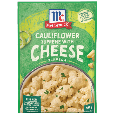 McCormick Produce Partners - Cauliflower Supreme with Cheese 40g