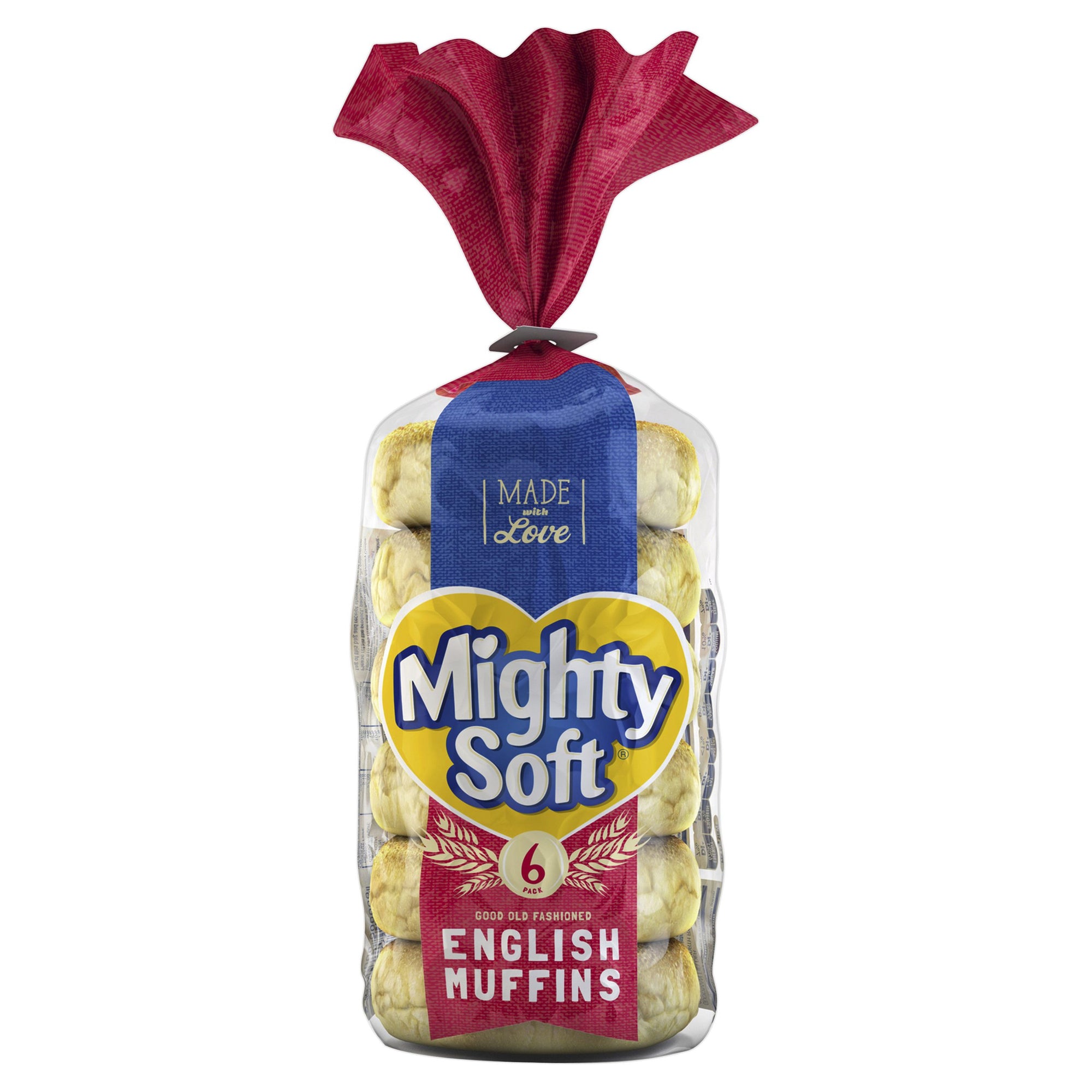 Mighty Soft English Muffins 6pk 380g