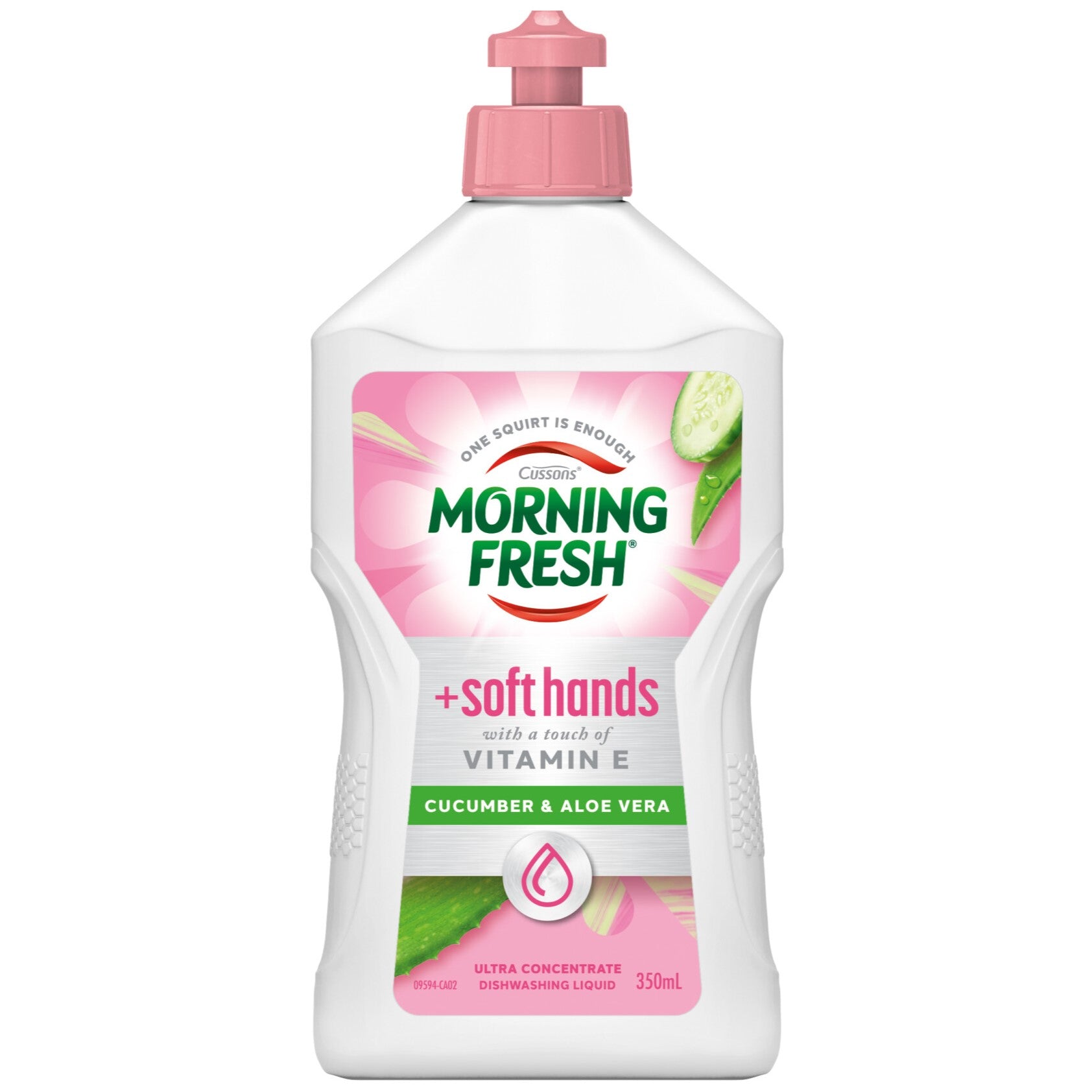 Morning Fresh Cucumber and Aloe Vera Soft Hands Dishwashing Liquid 350 ml