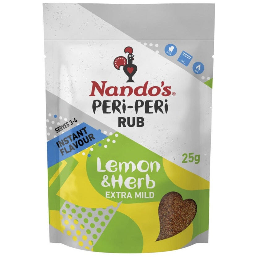 Nando's peri peri rub, Lemon & Herb 25g