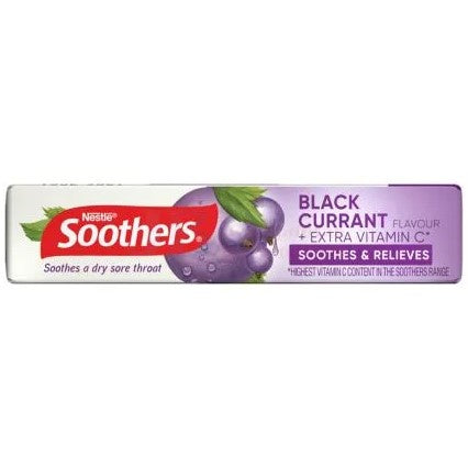 Nestle Soothers Throat Lozenges Blackcurrant 10pk