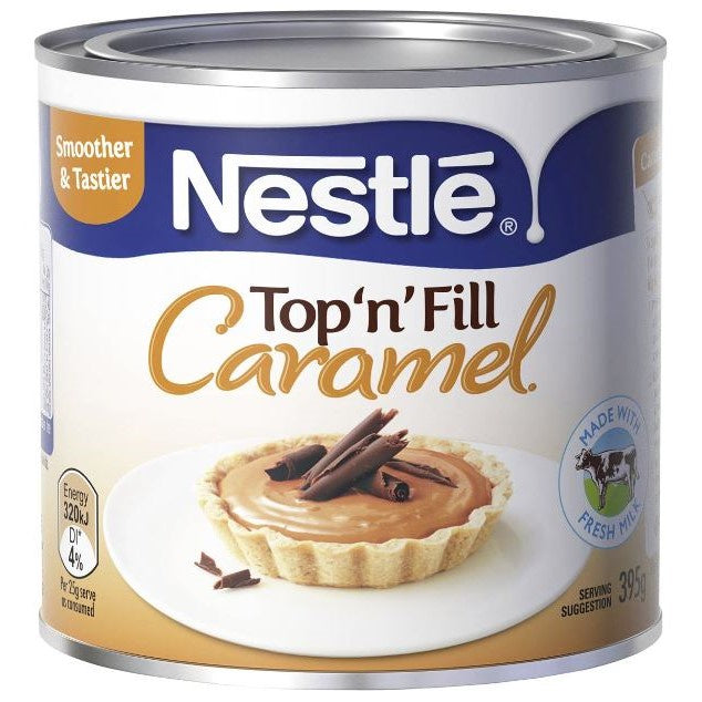 Nestle Top n Fill Caramel 395g