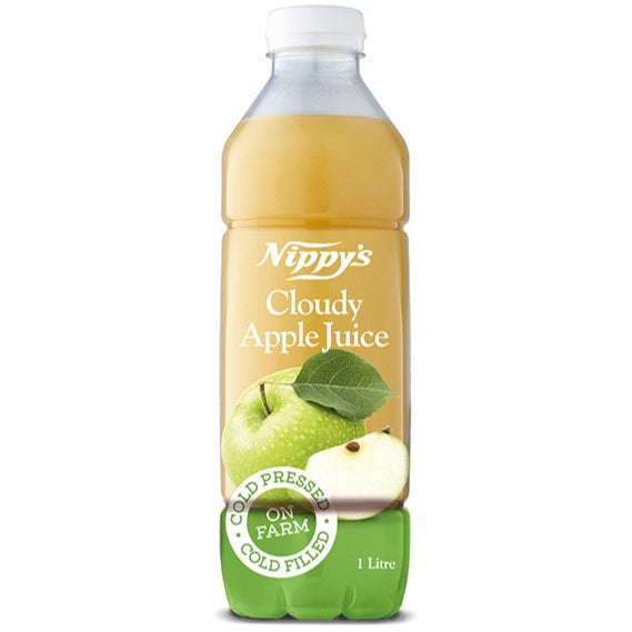 Nippys Cold Pressed Cloudy Apple Juice 1 Litre