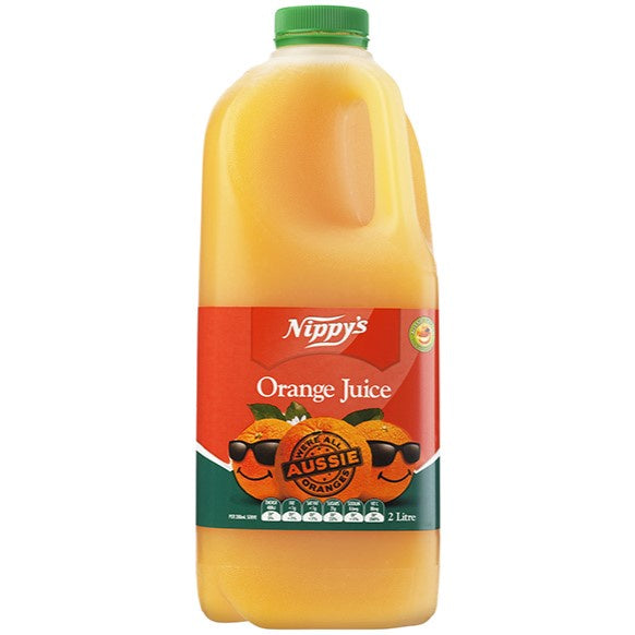 Nippys Chilled Orange Juice Sweetened 2 Litre