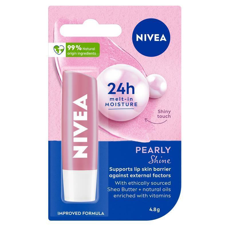 Nivea lip balm pearly shine 4.8g