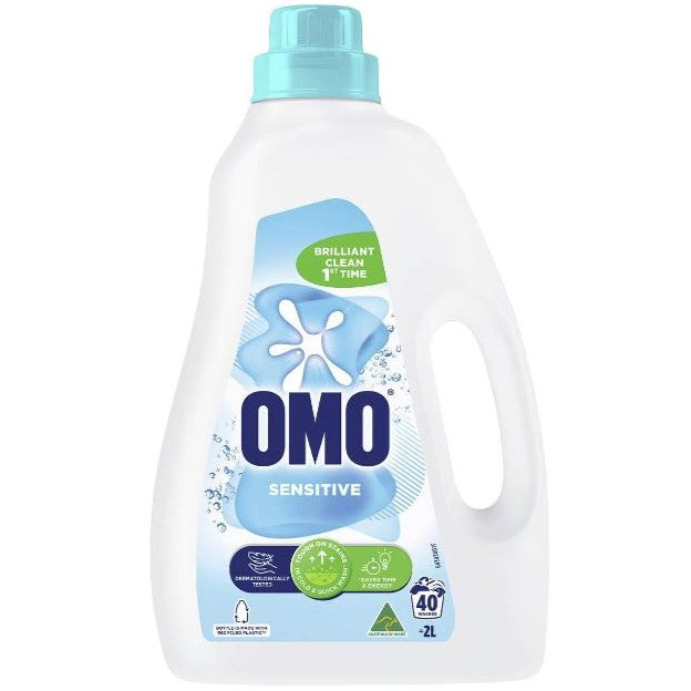 OMO Front & Top Sensitive Laundry Liquid 2L