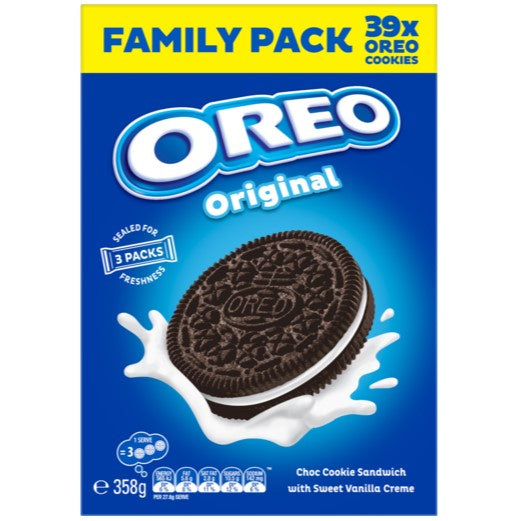 Oreo Family  Pack  Original 3pk  358g