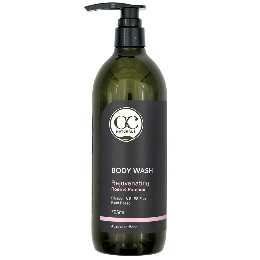 Organic Care Rose & Patchouli Rejuvenating Body Wash 725ml