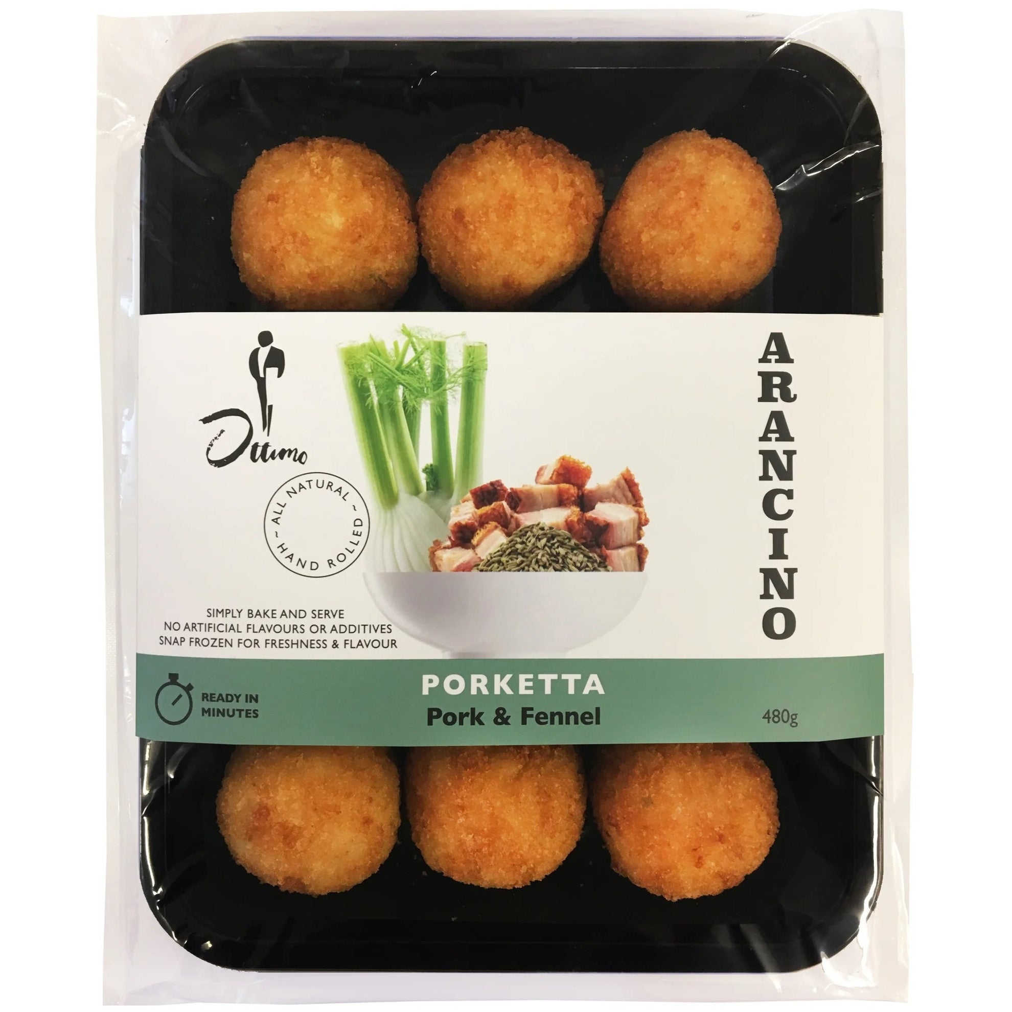 Ottimo Porketta Arancini 12pk 480g