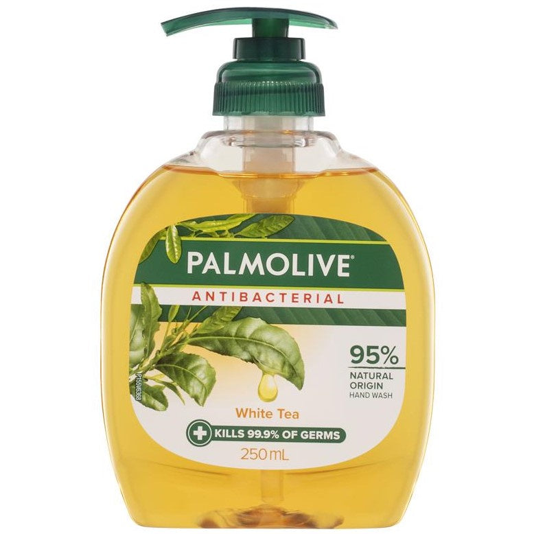 Palmolive  Liquid Handwash Pump Antibacterial White Tea  250ml