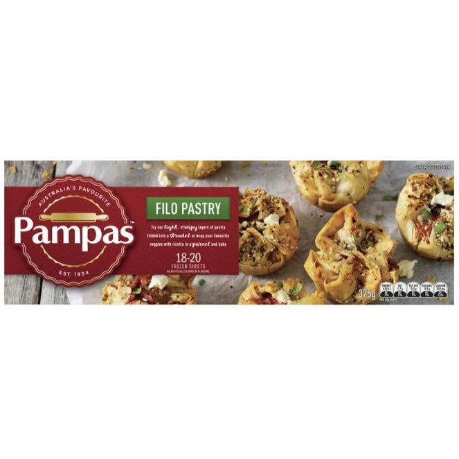 Pampas Filo Pastry Frozen 375 g