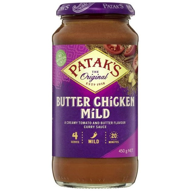 Pataks Butter Chicken Mild 450g