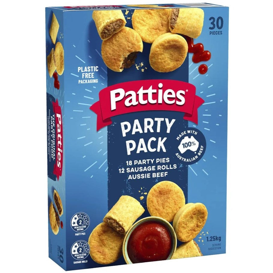 Patties Party Pack 30 pieces 1.25kg