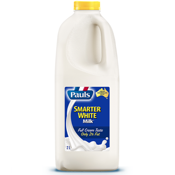 Pauls Smarter White Milk 2 L HOUSEHOLD PURCHASE ONLY