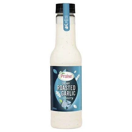 Praise Creamy Roasted Garlic Dressing 250ml