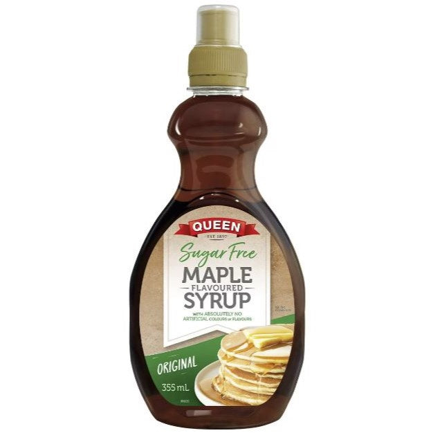 Queen Maple Syrup Sugar Free 355ml