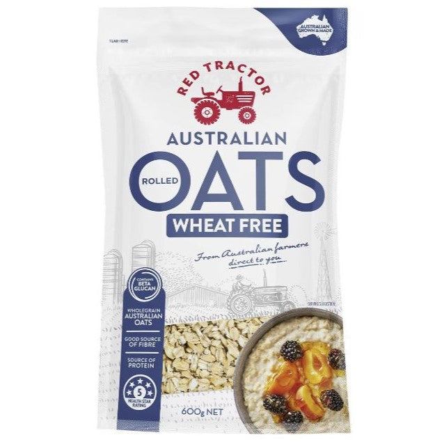 Red Tractor Wheat Free Rolled Oats 600g