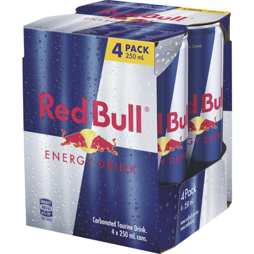 Red Bull Energy Drink 250ml x 4