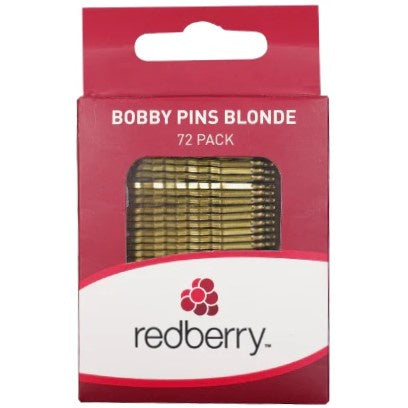 Redberry Bobby Pins Blonde 72 Pack