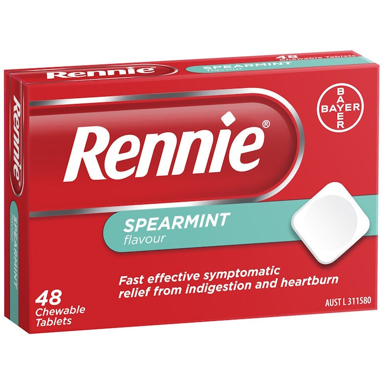 Rennie Antacid Tablets 48pk