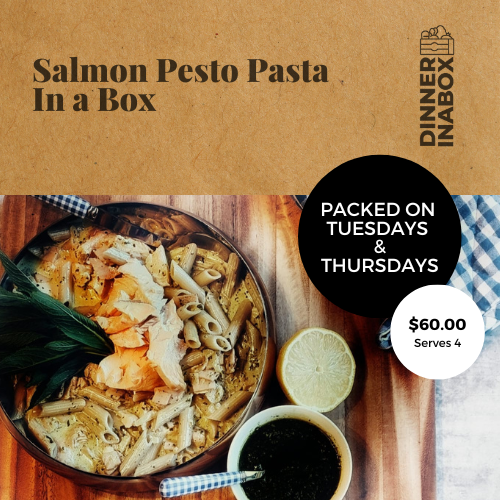 Salmon Pesto Pasta