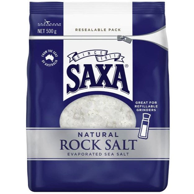 Saxa Rock Salt 500g