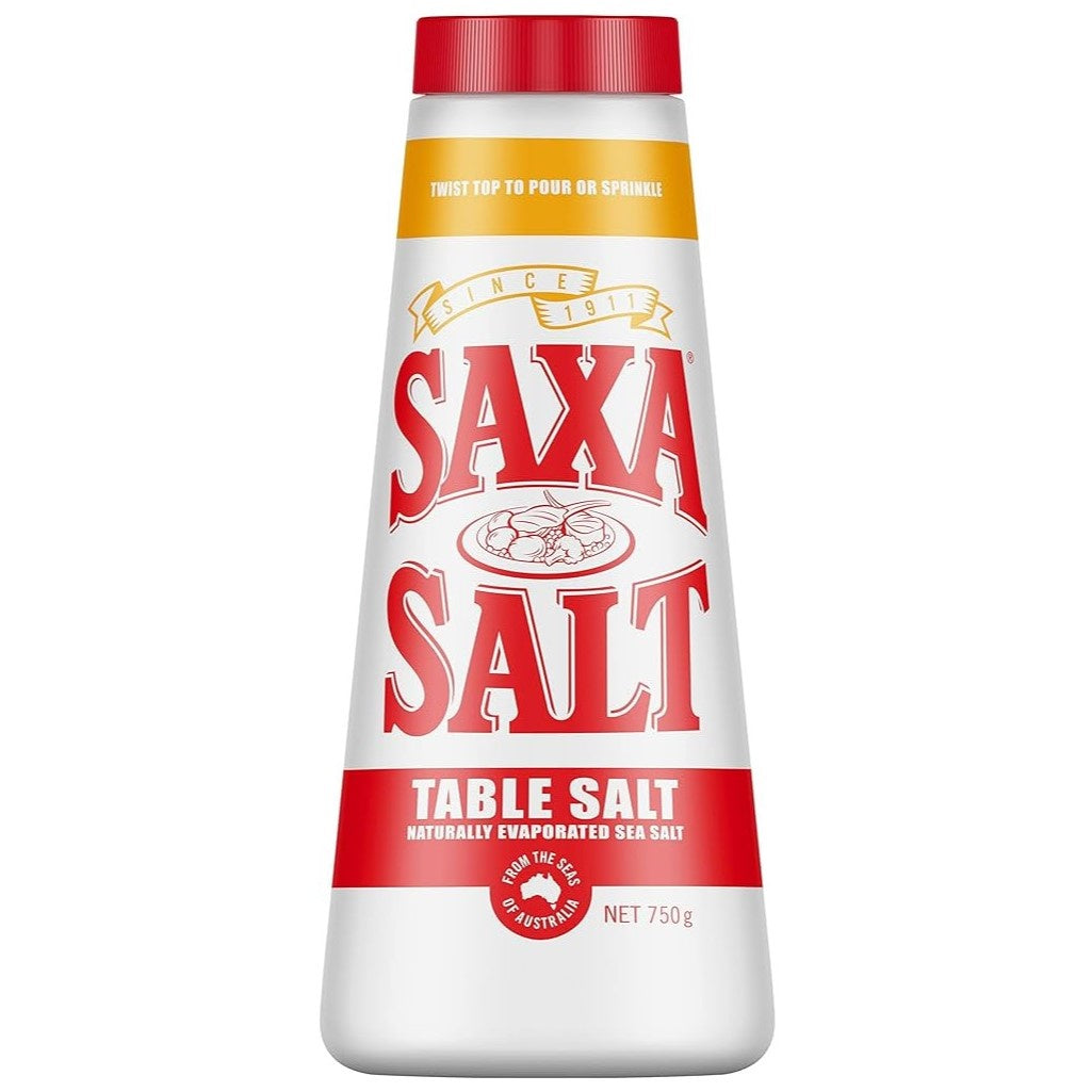 Saxa Salt Plain Drum 750g