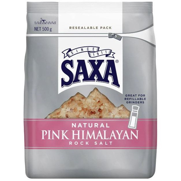 Saxa Himalayan Pink Salt 500g