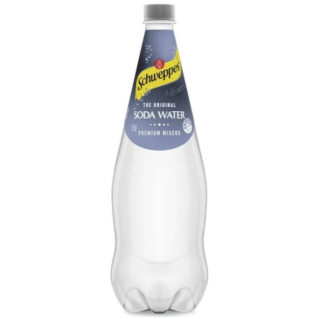 Schweppes Soda Water 1.1L