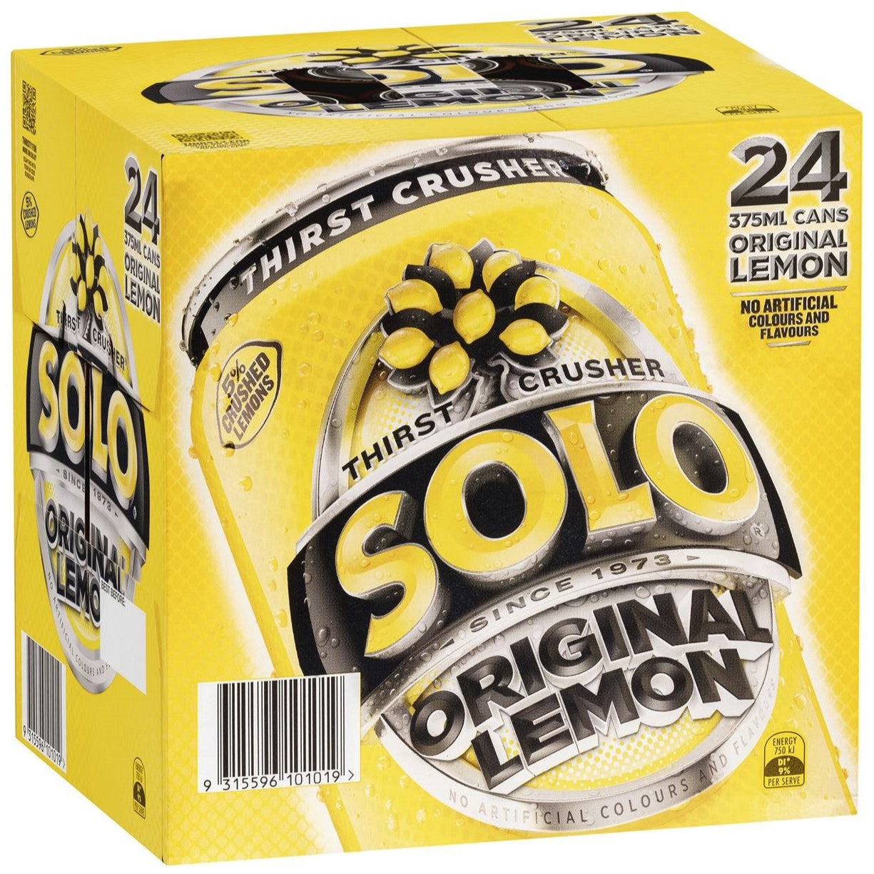 Schweppes Solo Cans 375ml x 24pk