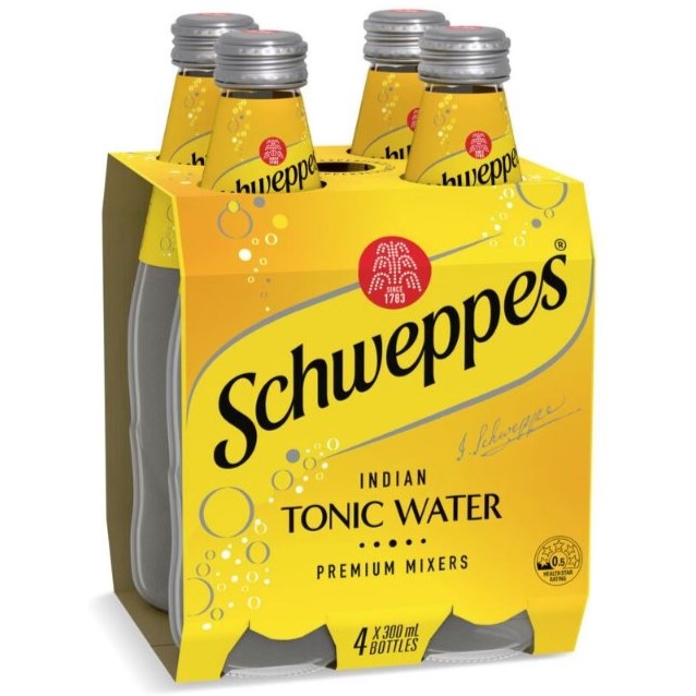 Schweppes Indian Tonic Water 4pk