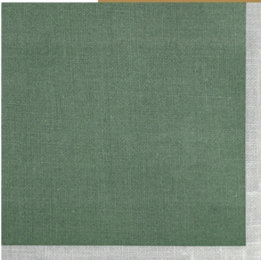 Linen Green Dinner Napkin