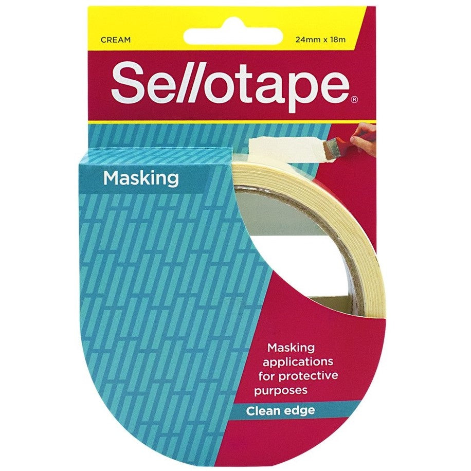 Sellotape Masking Tape 24MM X 18M