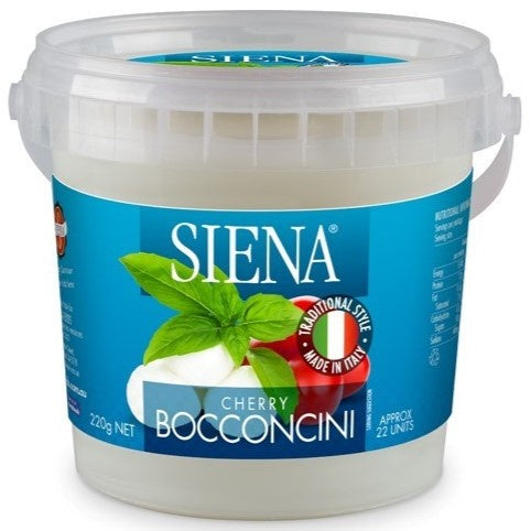 Siena Cows Milk Cherry Bocconcini 220g