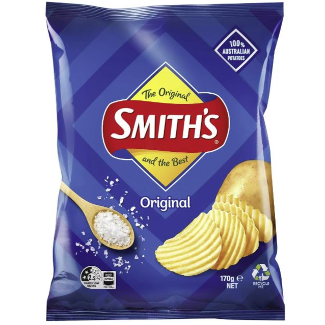 Smiths Original Crinkle Chips 170g