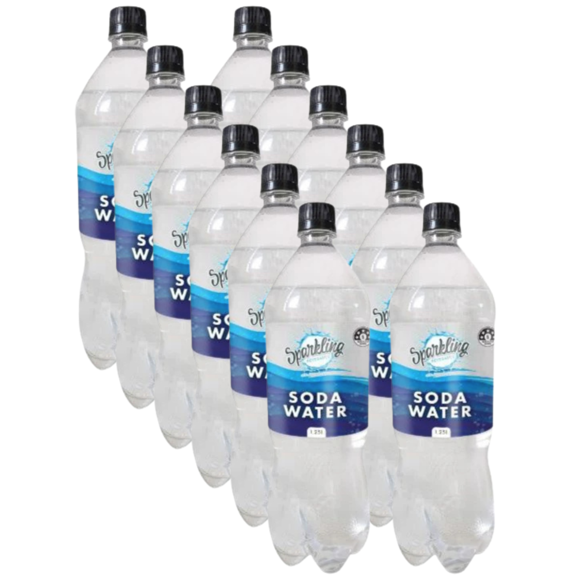 Sparkling Beverages Soda Water 1.25L x 12