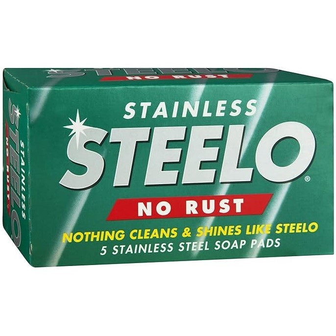 Steelo Stainless Steel Soap Pad No Rust 5 pack