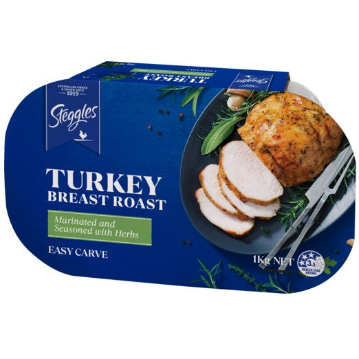 Steggles Frozen Turkey Breast Roast 1kg