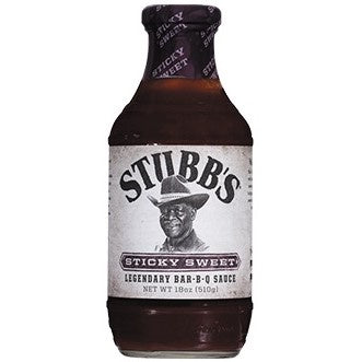 Stubbs Sticky Sweet Bar-B-Q Sauce  510 gm