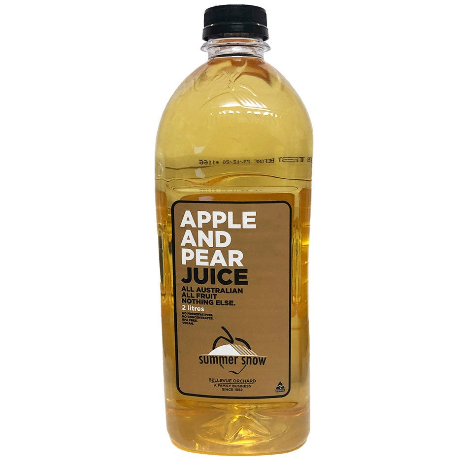 Summer Snow Apple & Pear Still Juice 2L