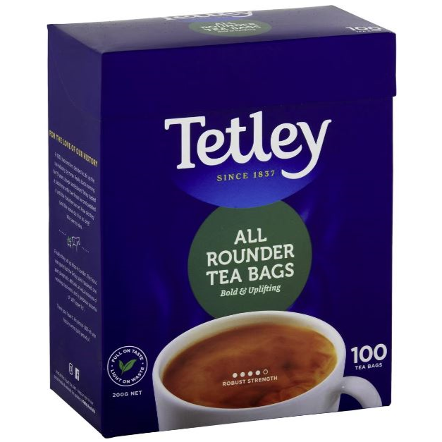 Tetley All Rounder Pure Black Tea 100