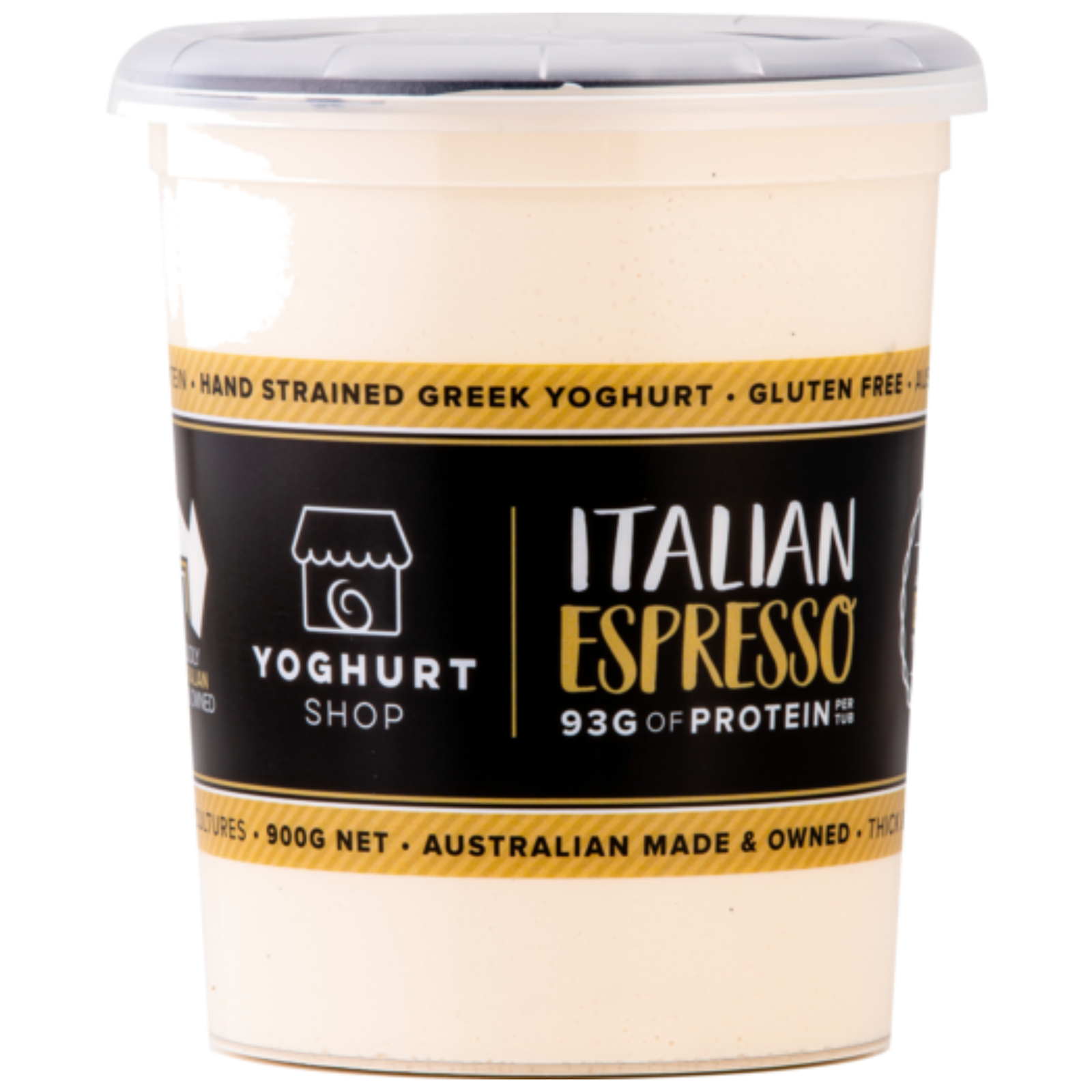 The Yoghurt Shop Italian Espresso Greek Yoghurt 900g
