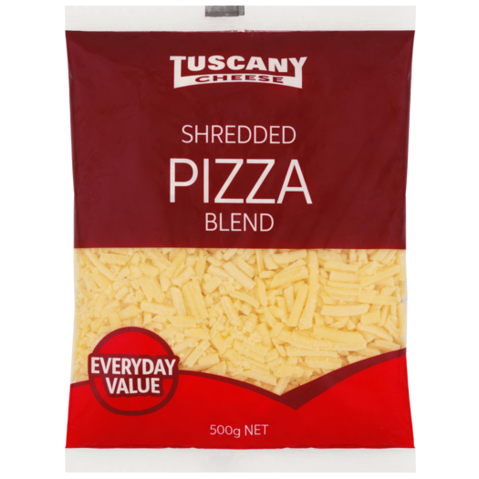 Tuscany Pizza Cheese Shredded 500g