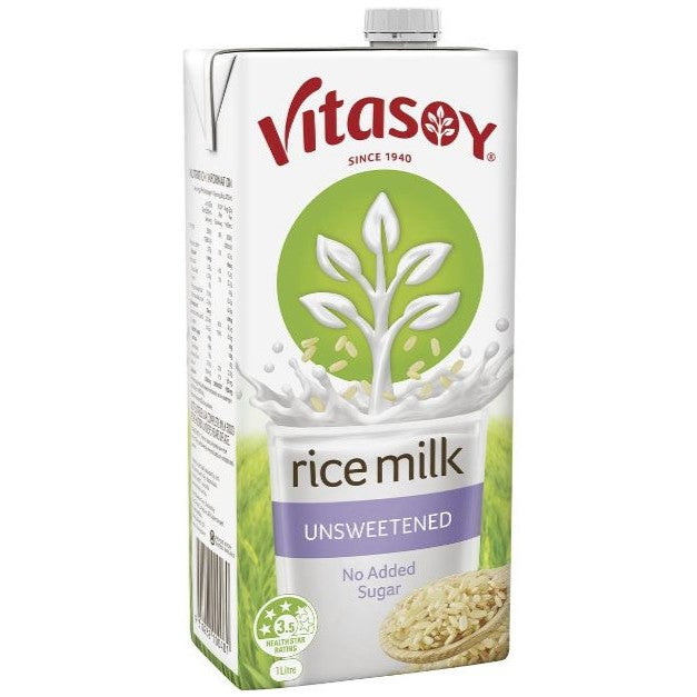 Vitasoy Unsweetened Long Life Rice Milk 1L