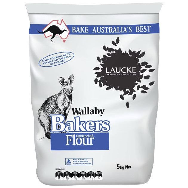 Wallaby Bakers Flour 5kg