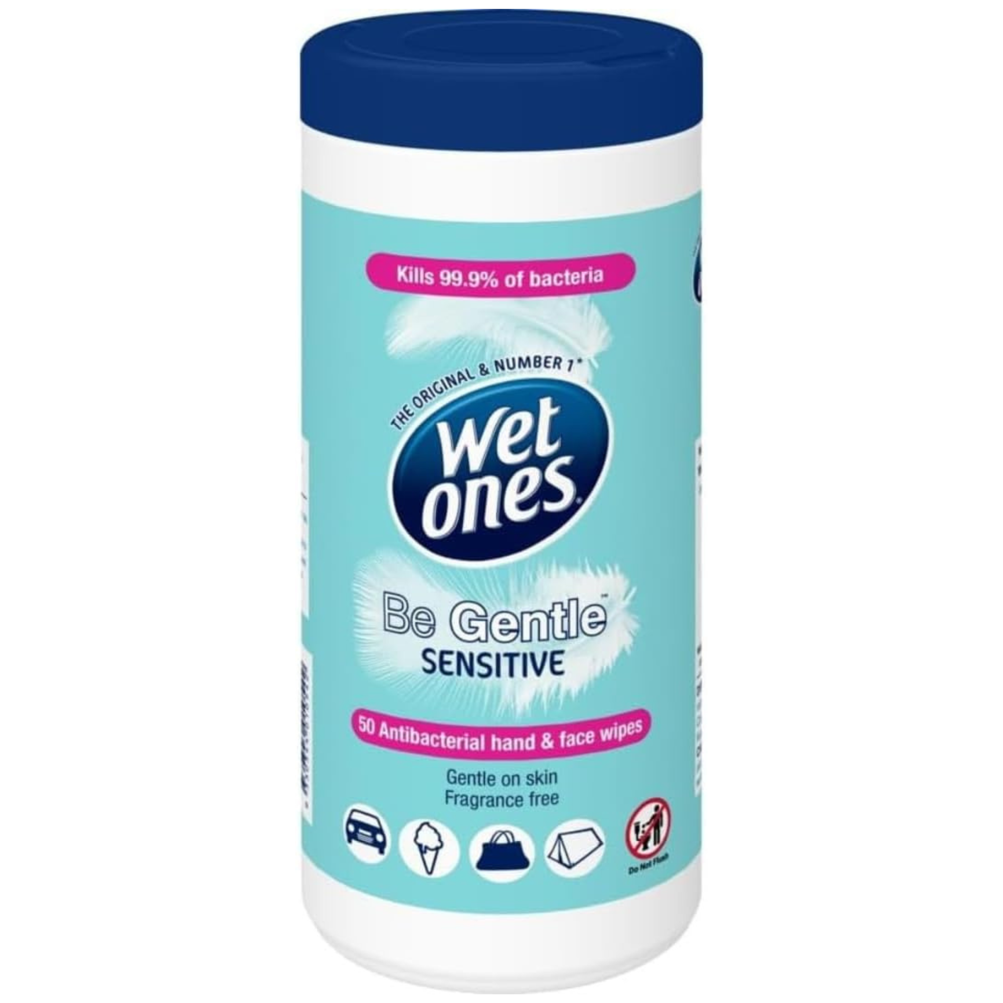 Wet Ones Antibacterial  Hand Wipes  Be Gentle Canister 50pk