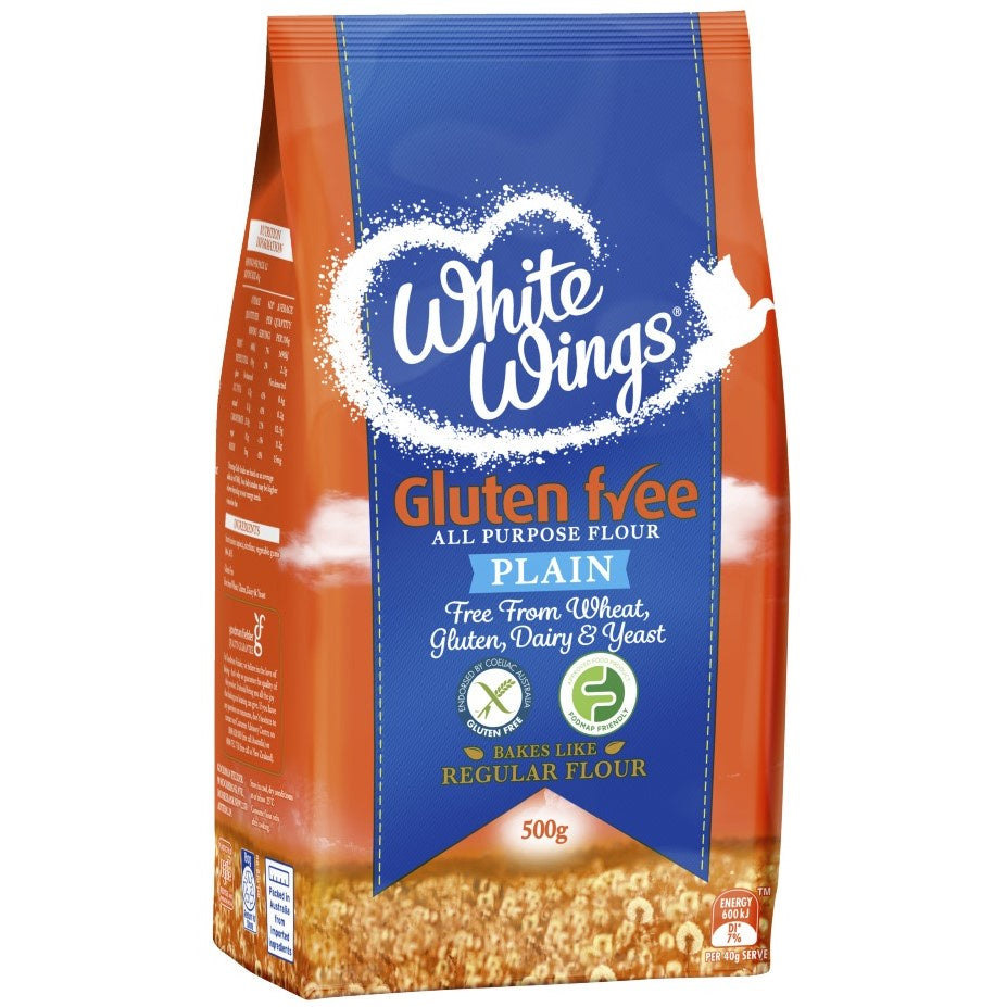 White Wings Plain Flour GLUTEN FREE 500g