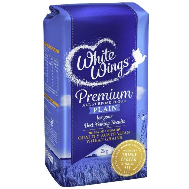 White Wings Plain Flour 2kg